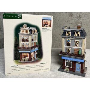 Department Dept 56 Christmas in the City Chez Monet Restaurant 56-58938 2002